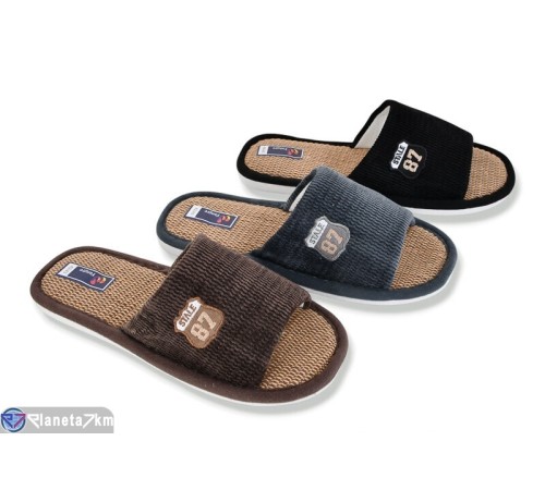 Тапки чоловічі на весну/осінь (12 пар р.40-45) мікс  "LUXORIS"