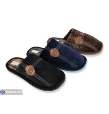 Тапки чоловічі на весну/осінь (12 пар р.41-46) мікс  "LUXORIS"