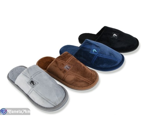 Тапки чоловічі на весну/осінь (12 пар р.42-47) мікс  "LUXORIS"