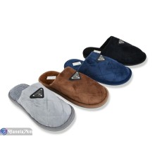 Тапки чоловічі на весну/осінь (12 пар р.42-47) мікс  "LUXORIS"