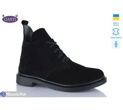 Черевики жіночі на весну/осінь (6 пар р.36-40) чорний  "Garti"