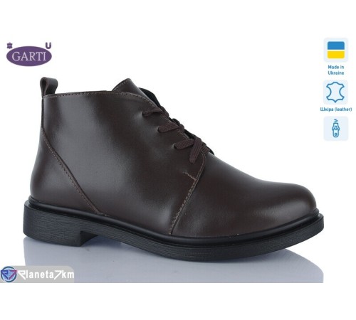 Черевики жіночі на весну/осінь (6 пар р.36-40) коричневий  "Garti"
