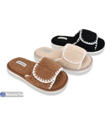 Тапки жіночі на весну/осінь (24 пар р.36-41) мікс  "Mirella"