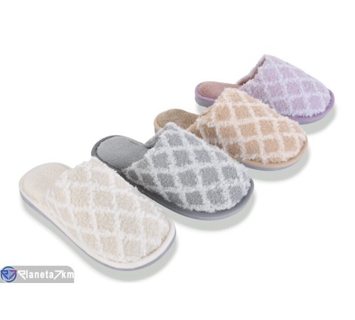 Тапки жіночі на весну/осінь (24 пар р.36-41) мікс  "Mirella"