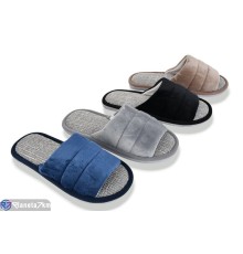 Тапки чоловічі на весну/осінь (24 пар р.41-46) мікс  "Mirella"