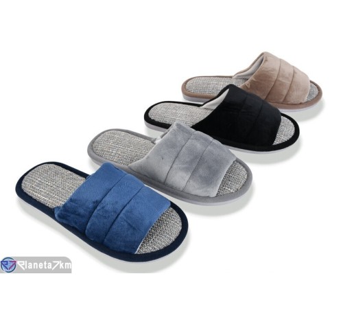 Тапки чоловічі на весну/осінь (24 пар р.41-46) мікс  "Mirella"