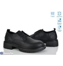 Туфлі жіночі на весну/осінь (6 пар р.36-41) чорний  "Mirella"