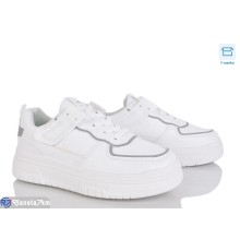 Кросівки жіночі на весну/осінь (8 пар р.36-41) білий  "Mirella"