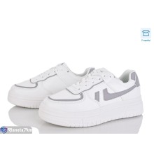 Кросівки жіночі на весну/осінь (8 пар р.36-41) білий  "Mirella"