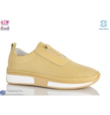 Кросівки жіночі на літо (8 пар р.36-40) жовтий  "Gukkcr"