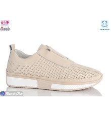 Кросівки жіночі на літо (8 пар р.36-40) бежевий  "Gukkcr"