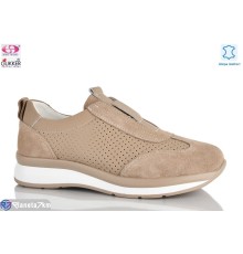 Кросівки жіночі на літо (8 пар р.36-40) коричневий  "Gukkcr"