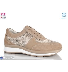 Кросівки жіночі на літо (8 пар р.36-40) коричневий  "Gukkcr"