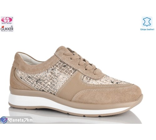Кросівки жіночі на літо (8 пар р.36-40) коричневий  "Gukkcr"