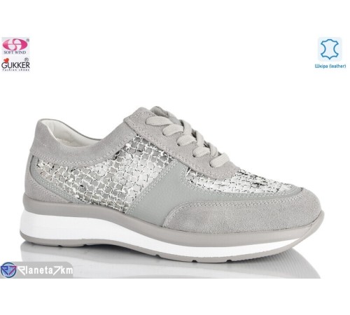 Кросівки жіночі на літо (8 пар р.36-40) сірий  "Gukkcr"