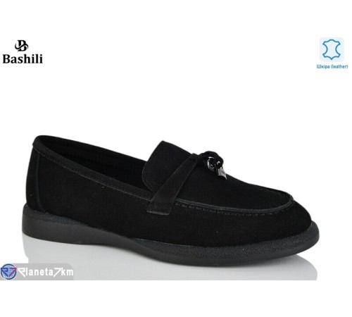 Туфлі жіночі на весну/осінь (8 пар р.36-41) чорний  "Башили"