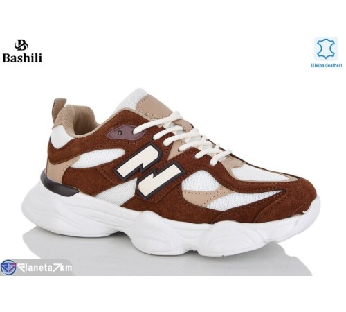 Туфлі жіночі на весну/осінь (8 пар р.36-41) коричневий  "Башили"