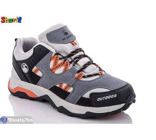 Кросівки чоловічі на весну/осінь (8 пар р.40-44) сірий  "Sharif"