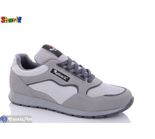 Кросівки чоловічі на весну/осінь (8 пар р.40-44) сірий  "Sharif"