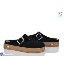 Шлепки жіночі на літо (8 пар р.36-41) чорний  "LOREDANA"