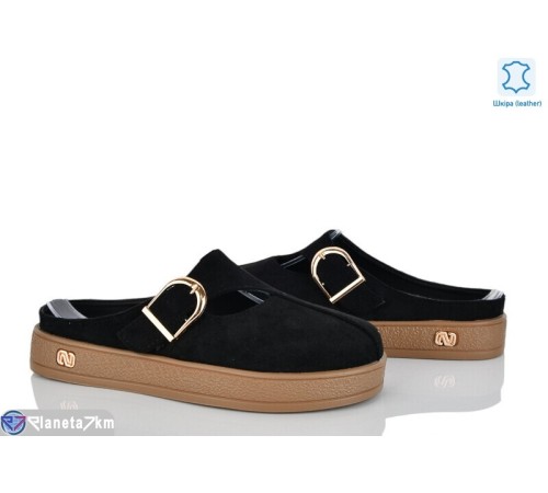 Шлепки жіночі на літо (8 пар р.36-41) чорний  "LOREDANA"