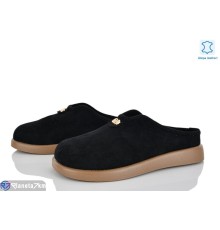 Шлепки жіночі на літо (8 пар р.36-41) чорний  "LOREDANA"