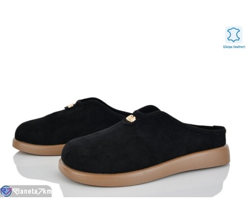 Шлепки жіночі на літо (8 пар р.36-41) чорний  "LOREDANA"