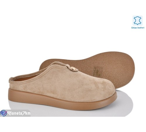 Шлепки жіночі на літо (8 пар р.36-41) бежевий  "LOREDANA"