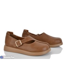 Туфлі жіночі на весну/осінь (8 пар р.36-41) коричневий  "LOREDANA"