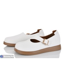 Туфлі жіночі на весну/осінь (8 пар р.36-41) білий  "LOREDANA"