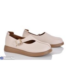 Туфлі жіночі на весну/осінь (8 пар р.36-41) бежевий  "LOREDANA"