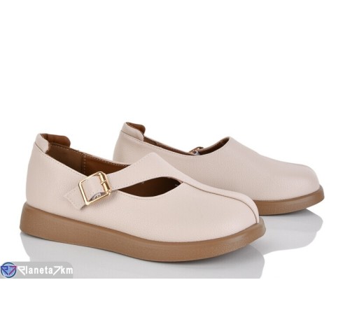 Туфлі жіночі на весну/осінь (8 пар р.36-41) бежевий  "LOREDANA"