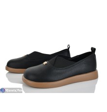 Туфлі жіночі на весну/осінь (8 пар р.36-41) чорний  "LOREDANA"