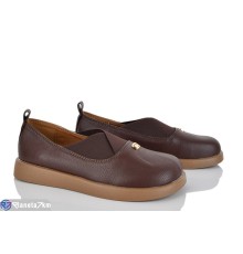 Туфлі жіночі на весну/осінь (8 пар р.36-41) коричневий  "LOREDANA"