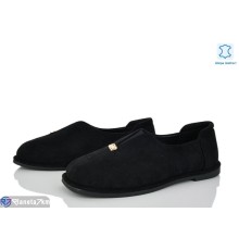 Балетки жіночі на весну/осінь (8 пар р.36-41) чорний  "LOREDANA"