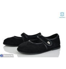 Балетки жіночі на весну/осінь (8 пар р.36-41) чорний  "LOREDANA"