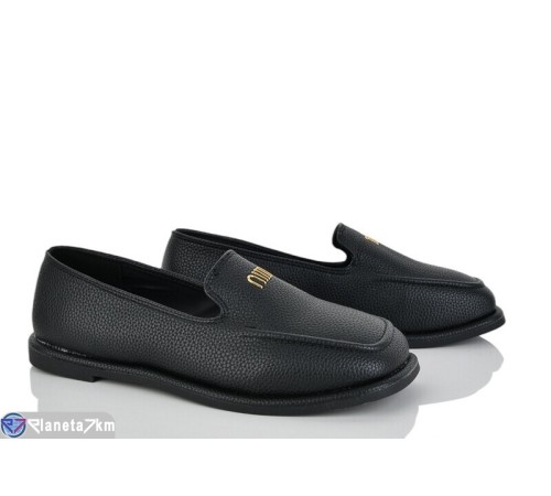 Туфлі жіночі на весну/осінь (8 пар р.36-41) чорний  "LOREDANA"