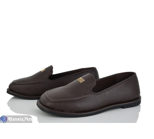 Туфлі жіночі на весну/осінь (8 пар р.36-41) коричневий  "LOREDANA"