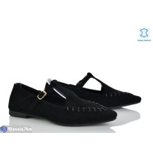 Туфлі жіночі на весну/осінь (8 пар р.36-41) чорний  "LOREDANA"