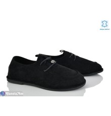 Туфлі жіночі на весну/осінь (8 пар р.36-41) чорний  "LOREDANA"