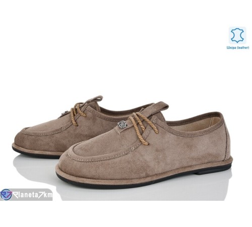 Туфлі жіночі на весну/осінь (8 пар р.36-41) коричневий  "LOREDANA"