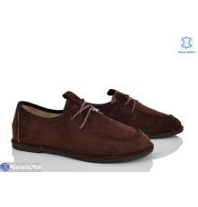 Туфлі жіночі на весну/осінь (8 пар р.36-41) коричневий  "LOREDANA"