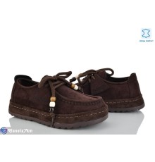 Туфлі жіночі на весну/осінь (8 пар р.36-41) коричневий  "LOREDANA"