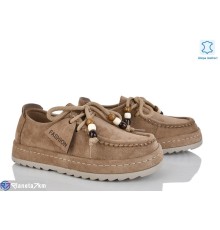 Туфлі жіночі на весну/осінь (8 пар р.36-41) коричневий  "LOREDANA"