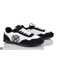 Кросівки жіночі на весну/осінь (8 пар р.36-41) чорний  "LOREDANA"