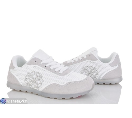 Кросівки жіночі на весну/осінь (8 пар р.36-41) сірий  "LOREDANA"