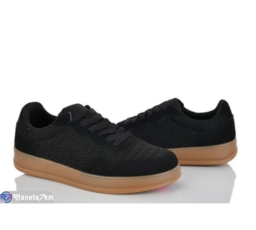 Кросівки жіночі на весну/осінь (8 пар р.36-41) чорний  "LOREDANA"