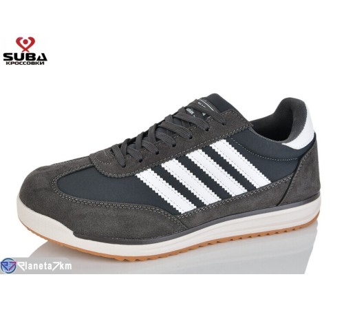 Кросівки чоловічі на весну/осінь (8 пар р.41-46) сірий  "SUBA"