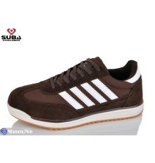 Кросівки чоловічі на весну/осінь (8 пар р.41-46) коричневий  "SUBA"