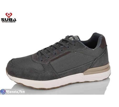 Кросівки чоловічі на весну/осінь (8 пар р.41-46) сірий  "SUBA"